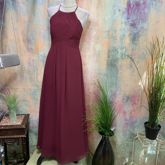 Azazie Dresses & Skirts - 📌Azazie High Neckline Chiffon Prom -Party Dress